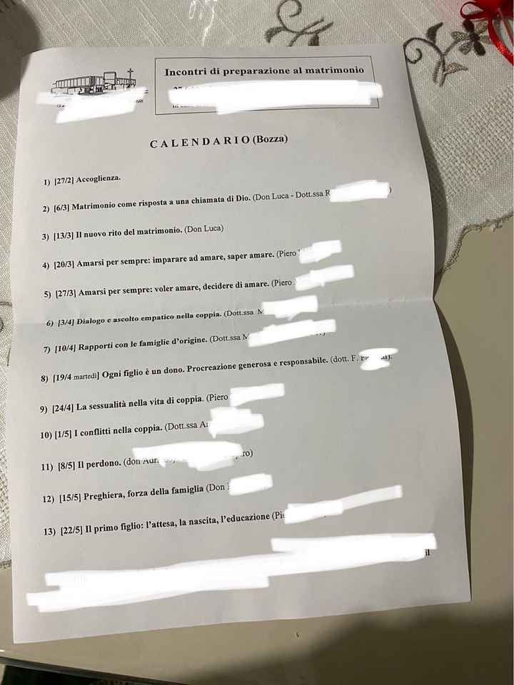 Ma quanto dura ‘sto corso prematrimoniale? - 1