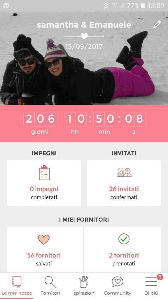 Quanti giorni mancano alle tue nozze? - 1