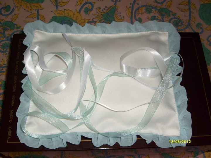 il mio cuscino portafedi