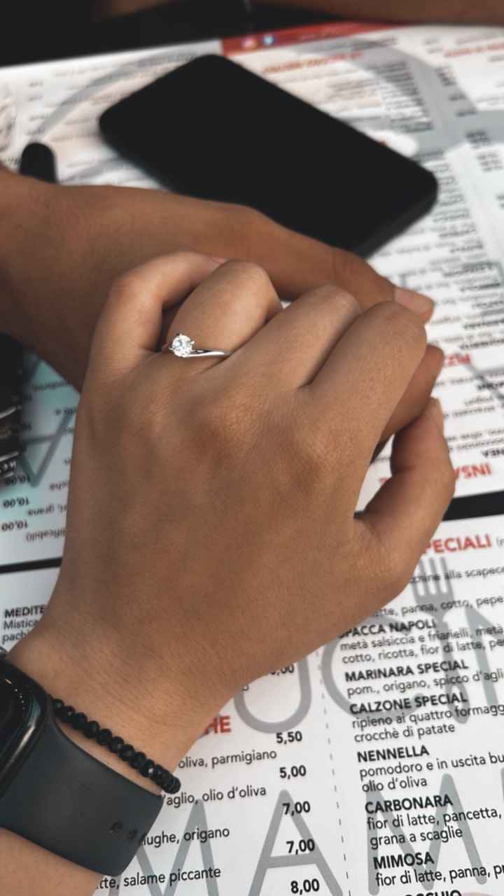 Come è il vostro anello di fidanzamento?? - 1