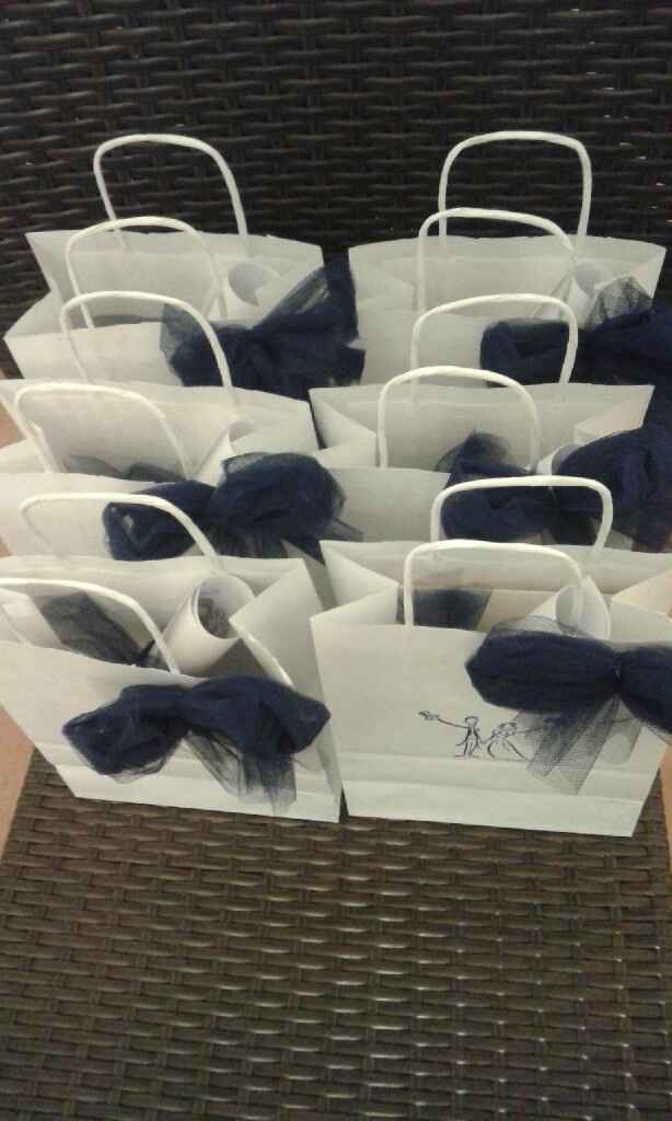 Shopper carta  bianche - 1