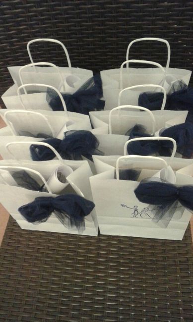 Shopper carta  bianche - 1