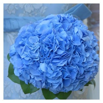 Bouquet sposa azzurro/blu 2