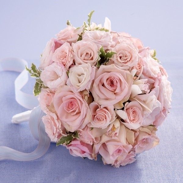 Bouquet rosa tondo