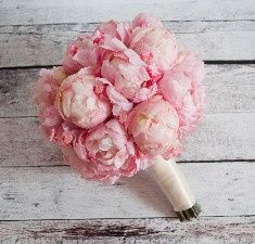 Bouquet rosa peonie