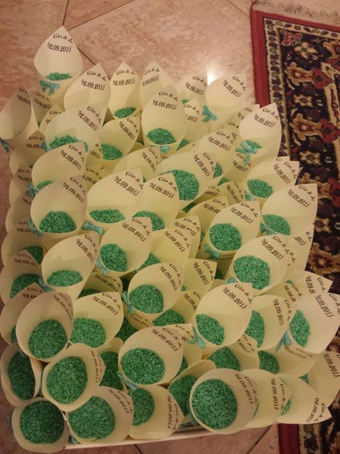 Riso che non si colora - 1