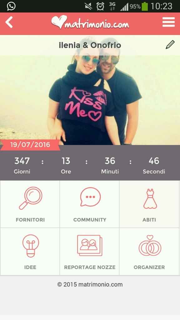 Countdown matrimonio.com - 1