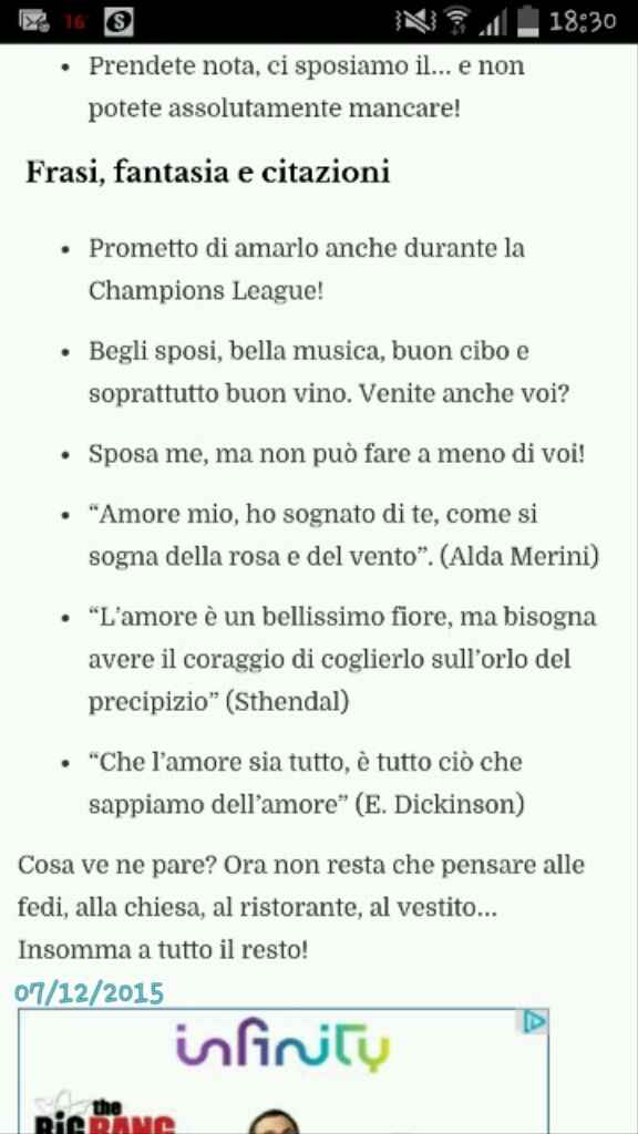 Cosa scrivere nelle partecipazioni? - 1