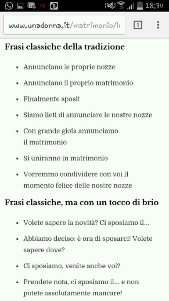 Cosa scrivere nelle partecipazioni? - 2