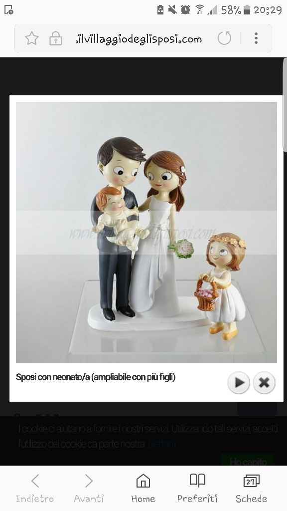 Topper torta nunziale - 1