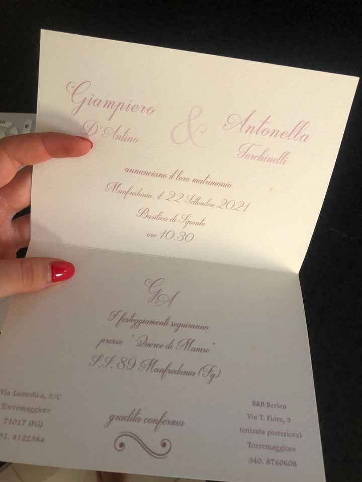 Uscite le vostre partecipazioni 💙 - 1