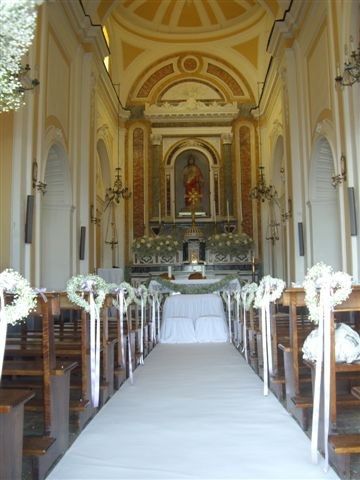 addobbo chiesa cuore