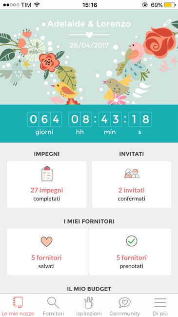 Quanti giorni mancano alle tue nozze? - 1