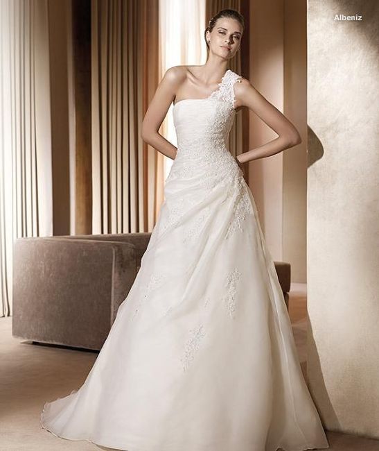 abito sposa albeniz pronovias