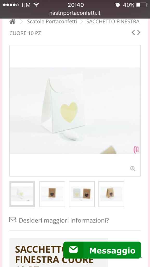 Scatoline per confettata - 1