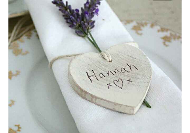 Suggerimenti segnaposto tema amore - 2