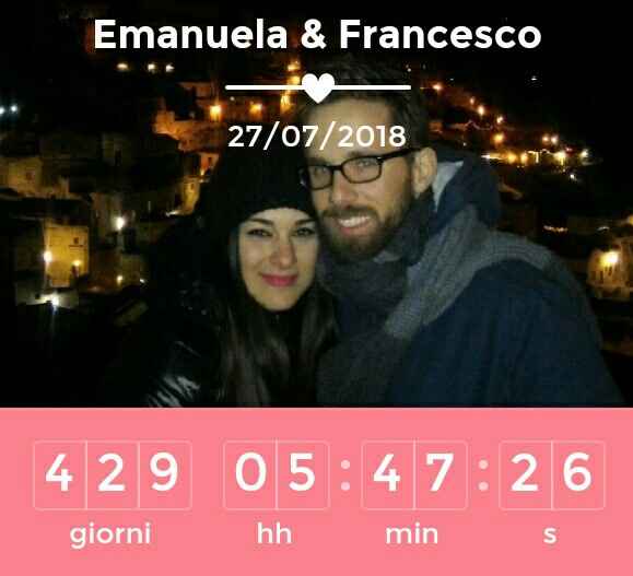 Condividete la data delle vostre nozze - 1