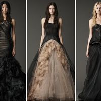 Vestito da sposa in nero