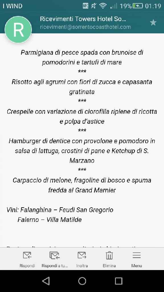 Vi presento il mio menù - 1