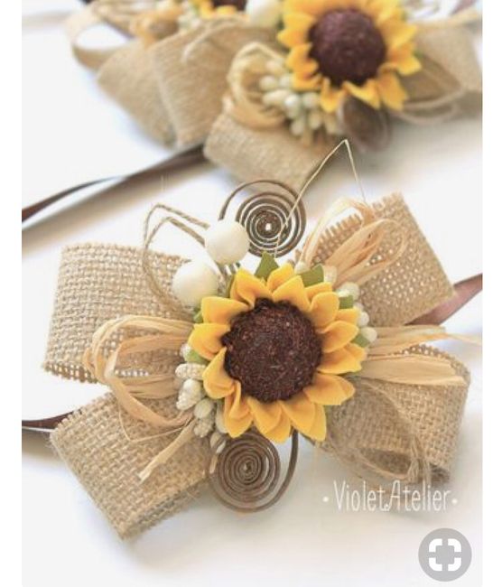  Idee matrimonio rustico e girasoli - 2
