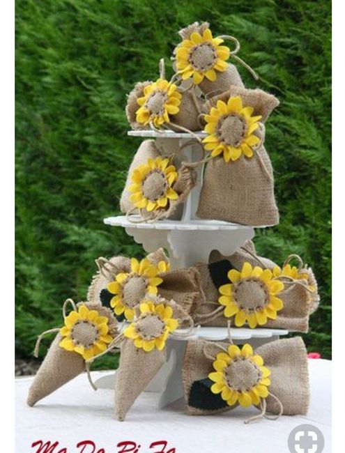  Idee matrimonio rustico e girasoli - 6