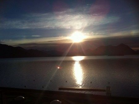 Alba a Stresa ....romantica ... 