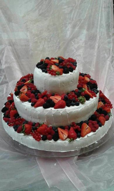 torta con frutta