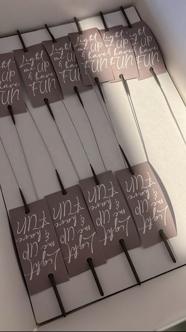 Etichette con stelline scintillanti 1