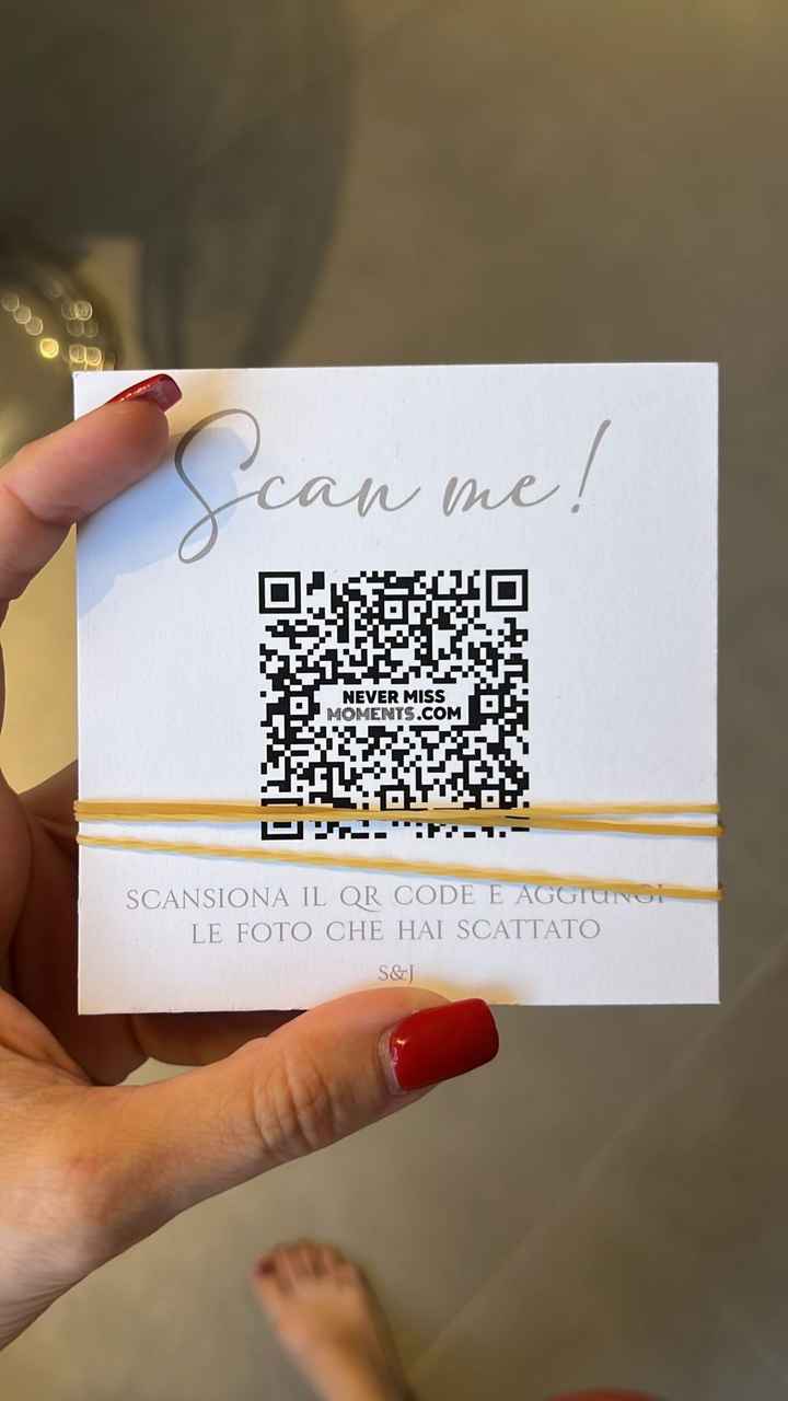 qr code per condivisione foto - 1