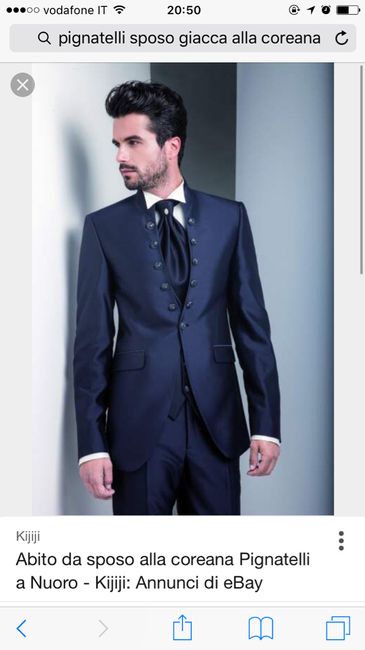 Aiuto abito sposo - 1