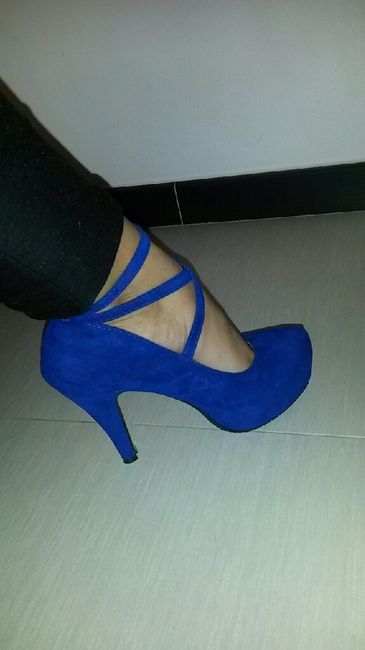 Arrivato il secondo paio di scarpe chiuse!!! :-) x chi le cerca blu :-) - 2