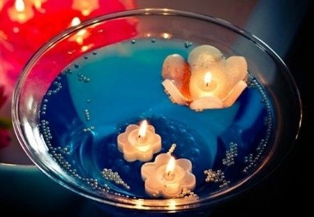 candeline galleggianti