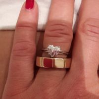 il mio anello di fidanzamento