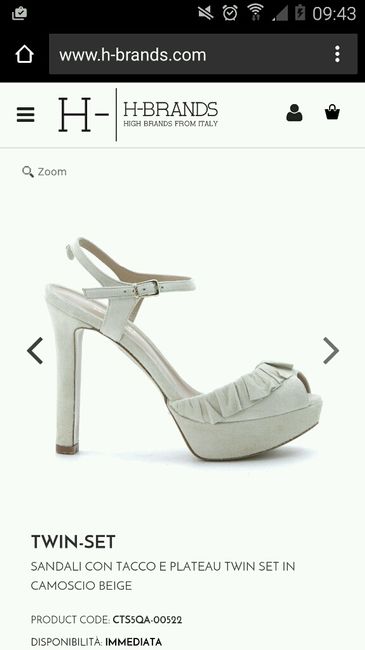 Come saranno le vostre scarpe per il grande giorno ? - 1