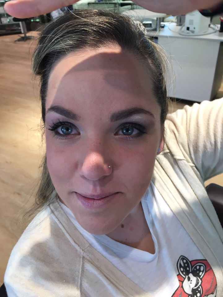 Seconda prova di acconciatura e trucco....? - 5