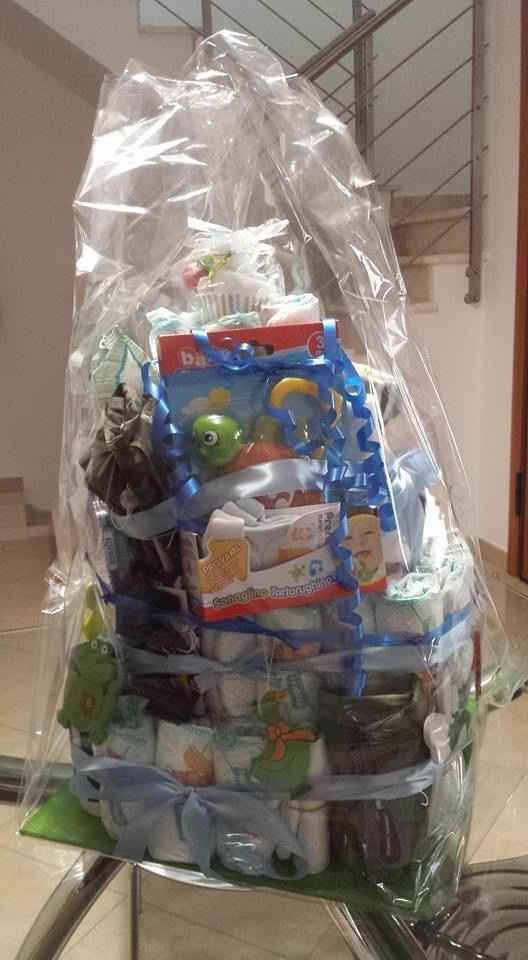 Torta di pannolini - 2