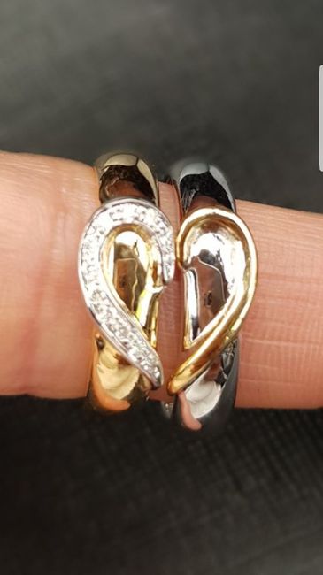 Ragazze ecco le mie fedi personalizzate le amo - 2