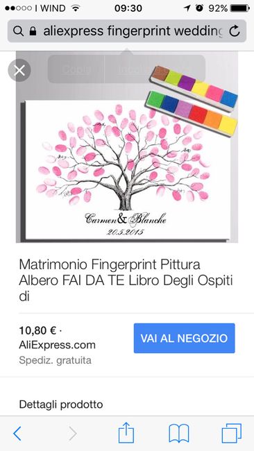 Timbri per albero delle impronte - 1