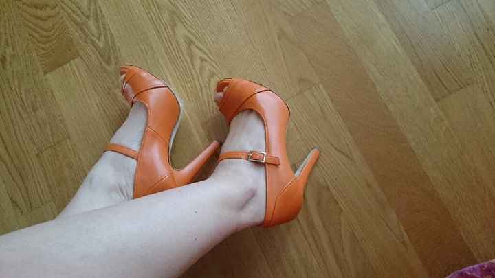 Le mie scarpe arancioni