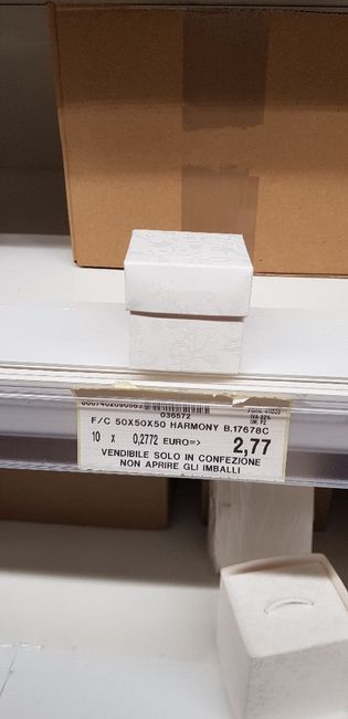 Consiglio coni e scatoline porta confetti 2