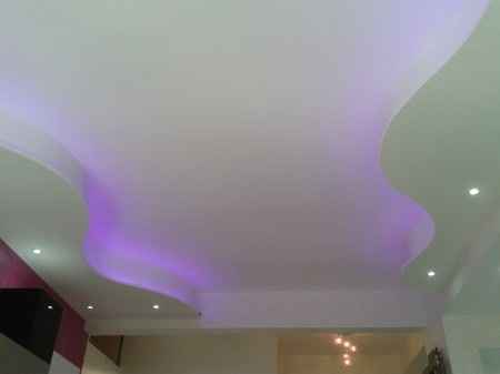 controsoffitto del soggiorno