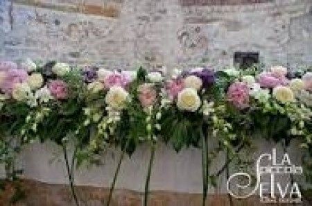 Addobo floreale nella chiesa - 5