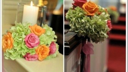 Addobo floreale nella chiesa - 10