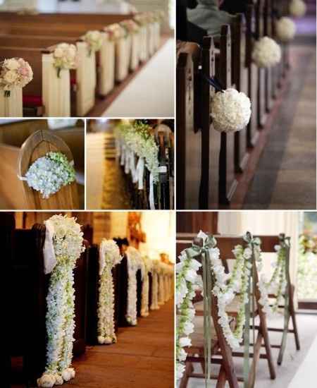 Addobo floreale nella chiesa - 2