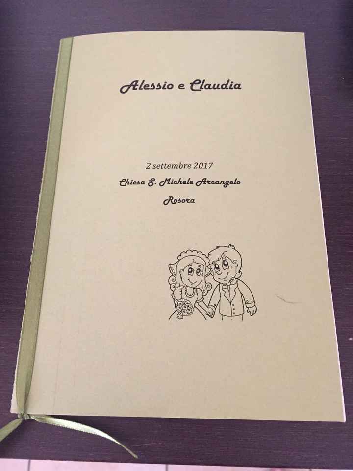 Libretto matrimonio fatto - 1