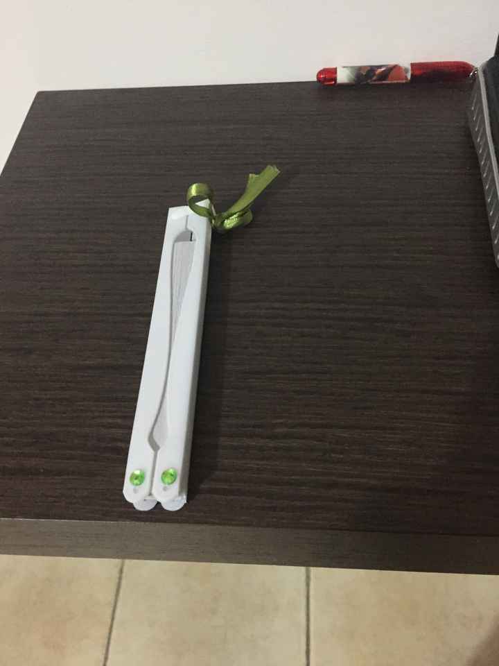  Il mio ventaglio e un segna tavolo - 1