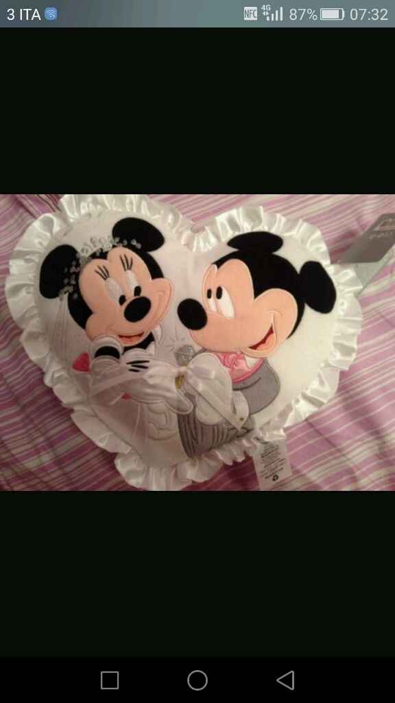 Come sarà il vs cuscino per le fedi? - 1