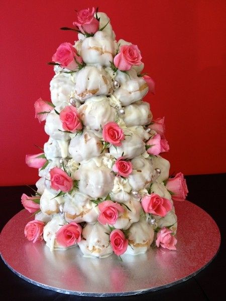 Croquembouche cioccolato bianco