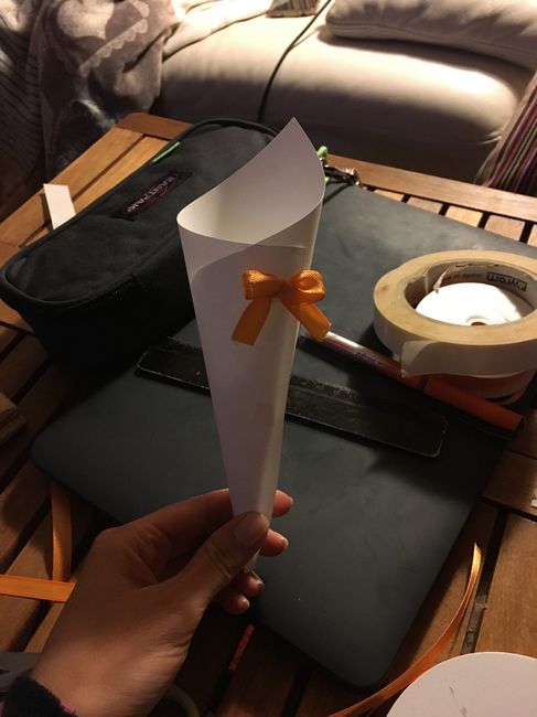 Matrimonio bianco ed arancio - 1