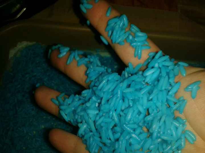 1 prova riso colorato help - 1